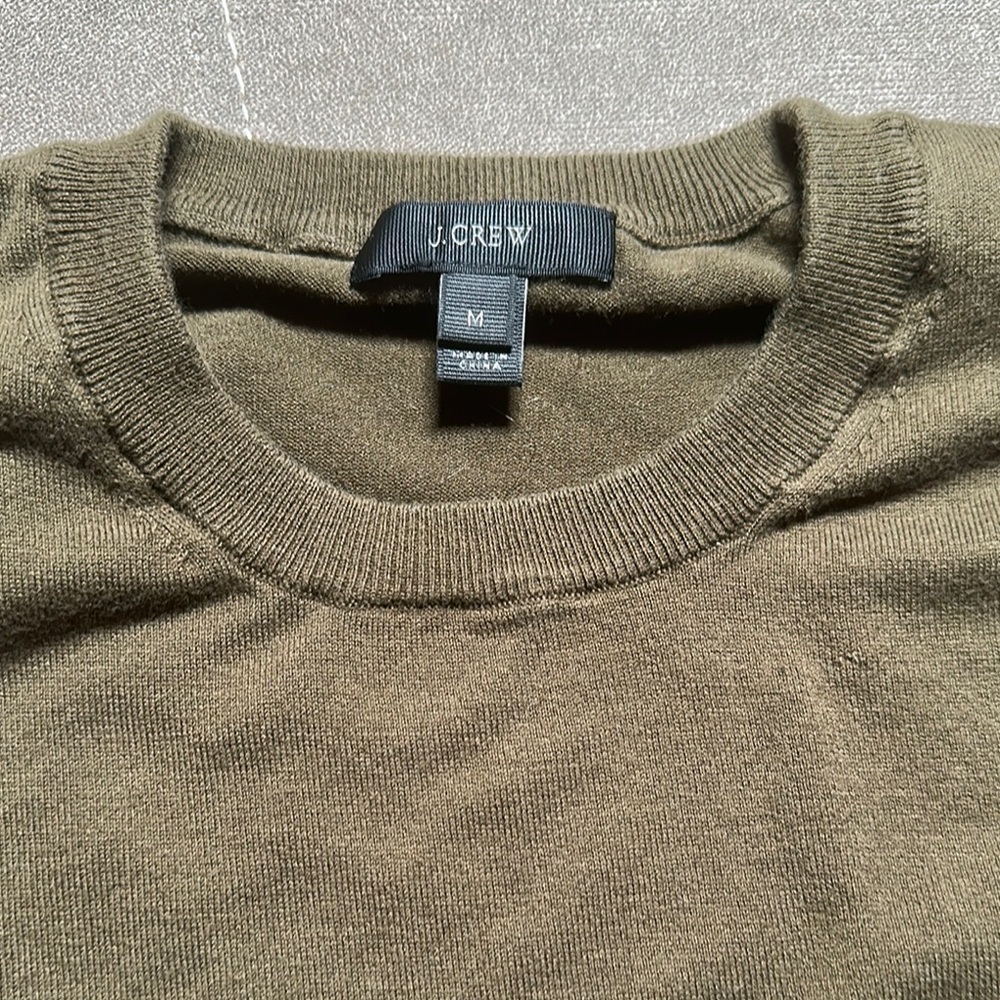 J. Crew Green Utility Jacket - Picture 9 of 9